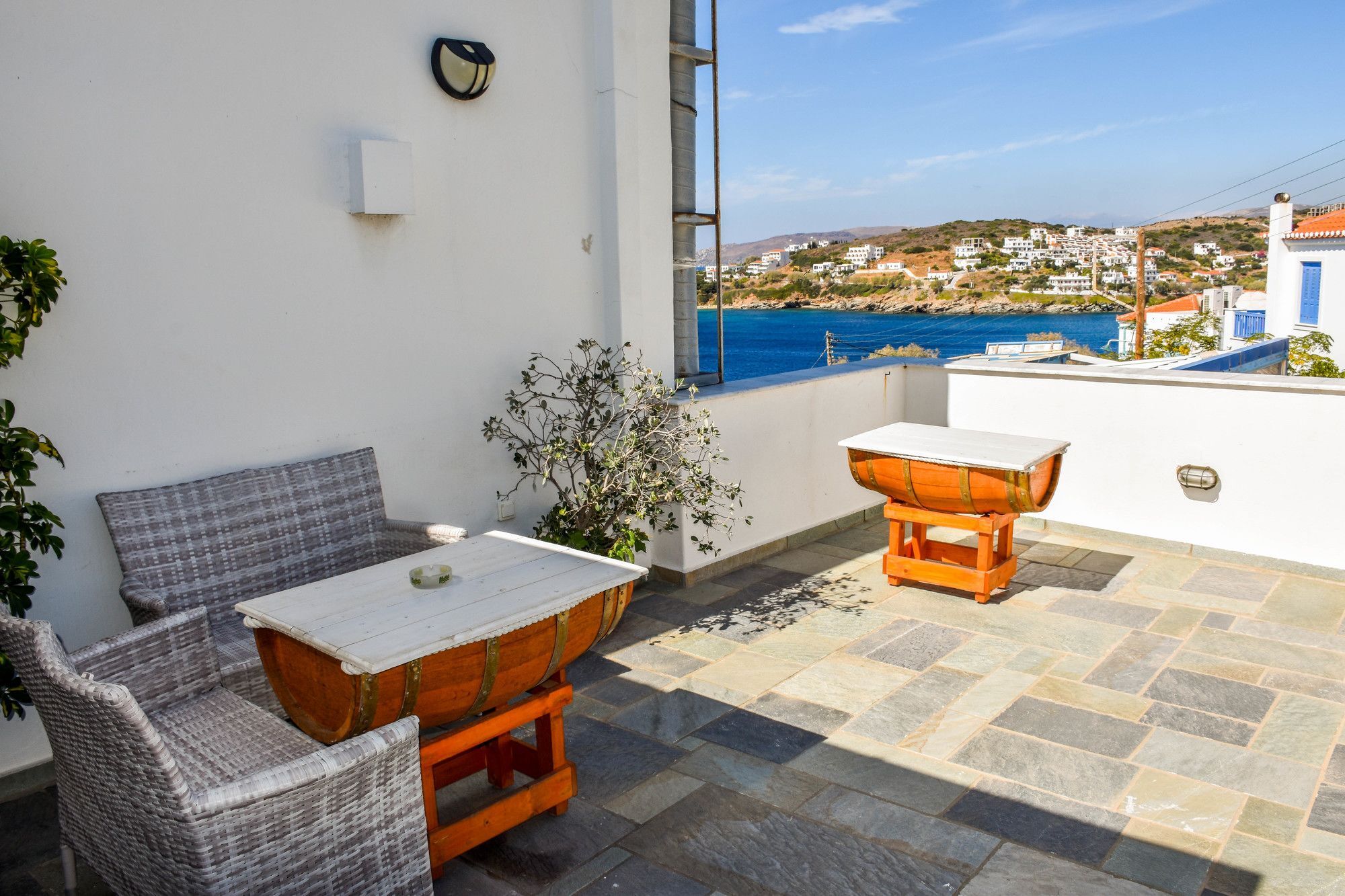 Aegean Sea View Villa Mpatsi Buitenkant foto